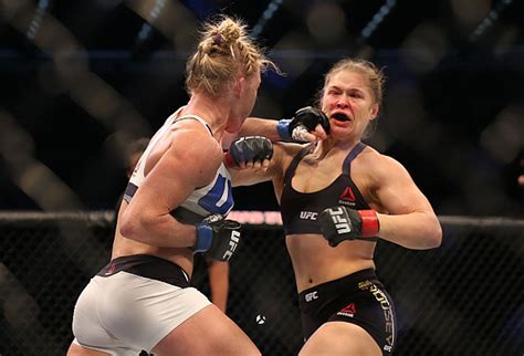 Holly Holm Shocks the World Securing the Head Kick KO Over .